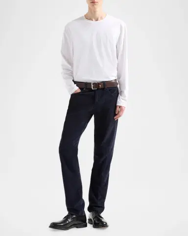 7 For All Mankind Men's Slimmy Luxe Performance Five-Pocket Pants | Thumbnail 2 7 For All Mankind Men's Slimmy Luxe Performance Five-Pocket Pants | Thumbnail 2