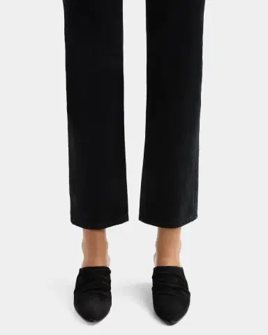 PEDRO GARCIA Helenka 30MM Ruched Suede Mules | Thumbnail 2 PEDRO GARCIA Helenka 30MM Ruched Suede Mules | Thumbnail 2