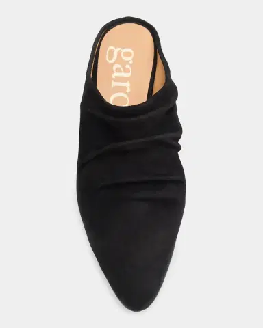 PEDRO GARCIA Helenka 30MM Ruched Suede Mules | Thumbnail 5 PEDRO GARCIA Helenka 30MM Ruched Suede Mules | Thumbnail 5
