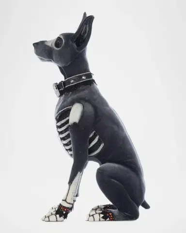 Katherine 's Collection Bones the Dog Halloween Decor | Thumbnail 2 Katherine 's Collection Bones the Dog Halloween Decor | Thumbnail 2