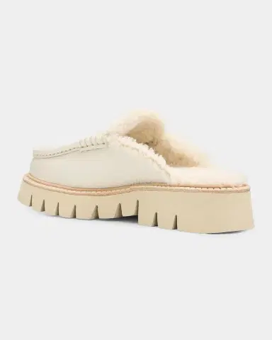 PEDRO GARCIA Savy 35MM Shearling-Trimmed Leather Loafers | Thumbnail 3 PEDRO GARCIA Savy 35MM Shearling-Trimmed Leather Loafers | Thumbnail 3