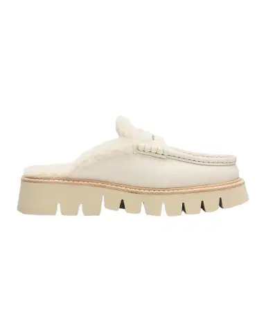 PEDRO GARCIA Savy 35MM Shearling-Trimmed Leather Loafers | Thumbnail 1 PEDRO GARCIA Savy 35MM Shearling-Trimmed Leather Loafers | Thumbnail 1