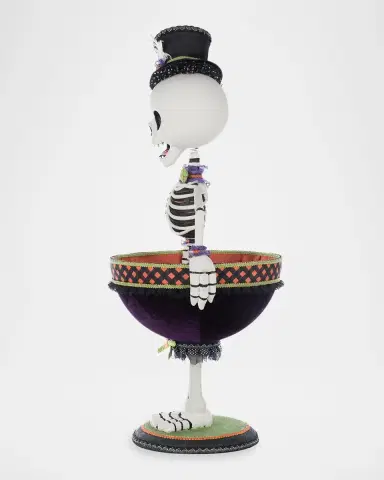 Katherine 's Collection Billy Bones Thorton Halloween Candy Bowl | Thumbnail 2 Katherine 's Collection Billy Bones Thorton Halloween Candy Bowl | Thumbnail 2