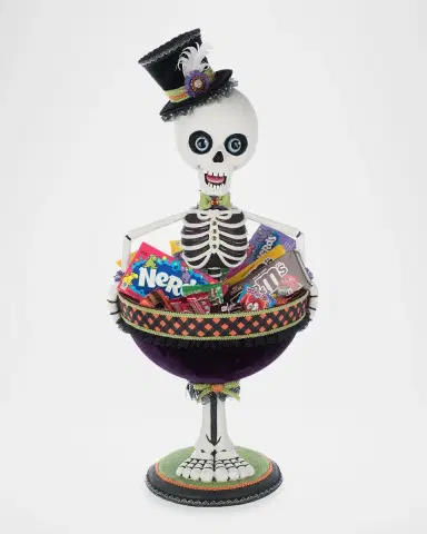 Katherine 's Collection Billy Bones Thorton Halloween Candy Bowl | Thumbnail 5 Katherine 's Collection Billy Bones Thorton Halloween Candy Bowl | Thumbnail 5