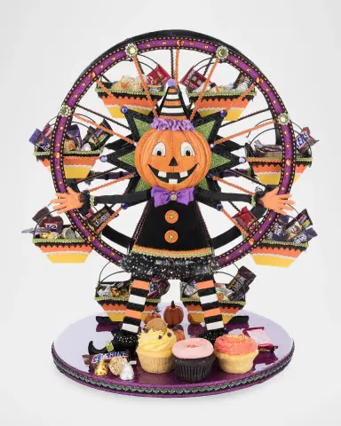 Katherine 's Collection Pumpkin Ferris Wheel Cupcake Holder | Thumbnail 4 Katherine 's Collection Pumpkin Ferris Wheel Cupcake Holder | Thumbnail 4