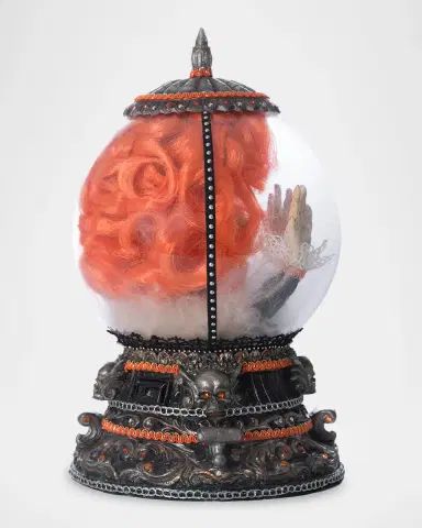 Katherine 's Collection Head in a Crystal Ball Halloween Decor | Thumbnail 2 Katherine 's Collection Head in a Crystal Ball Halloween Decor | Thumbnail 2