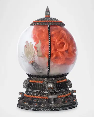 Katherine 's Collection Head in a Crystal Ball Halloween Decor | Thumbnail 3 Katherine 's Collection Head in a Crystal Ball Halloween Decor | Thumbnail 3