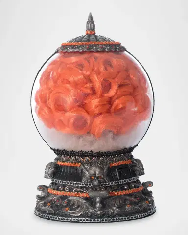 Katherine 's Collection Head in a Crystal Ball Halloween Decor | Thumbnail 4 Katherine 's Collection Head in a Crystal Ball Halloween Decor | Thumbnail 4