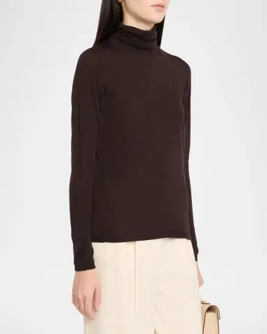 Max Mara Turtleneck Wool Long-Sleeve Sweater | Thumbnail 4 Max Mara Turtleneck Wool Long-Sleeve Sweater | Thumbnail 4