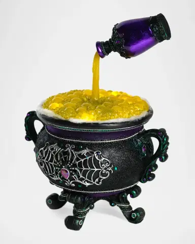 Katherine 's Collection Enchanted Emerald Widow Elixir Cauldron | Thumbnail 3 Katherine 's Collection Enchanted Emerald Widow Elixir Cauldron | Thumbnail 3