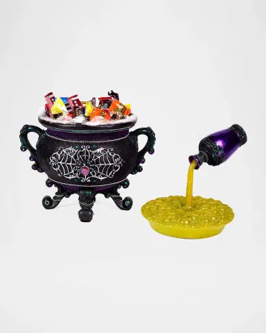 Katherine 's Collection Enchanted Emerald Widow Elixir Cauldron | Thumbnail 4 Katherine 's Collection Enchanted Emerald Widow Elixir Cauldron | Thumbnail 4