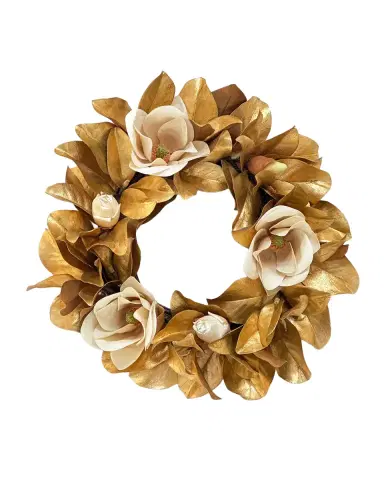 Winward Home Holiday Newness Faux-Magnolia Wreath | Thumbnail 2 Winward Home Holiday Newness Faux-Magnolia Wreath | Thumbnail 2
