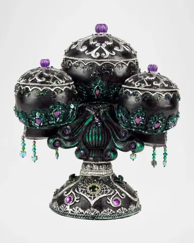 Katherine 's Collection Tri-Skull Candy Bowls Halloween Decor | Thumbnail 4 Katherine 's Collection Tri-Skull Candy Bowls Halloween Decor | Thumbnail 4