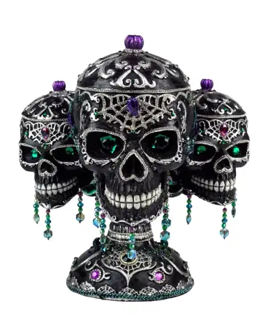 Katherine 's Collection Tri-Skull Candy Bowls Halloween Decor | Thumbnail 1 Katherine 's Collection Tri-Skull Candy Bowls Halloween Decor | Thumbnail 1