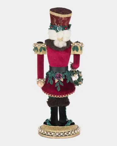 Katherine 's Collection Winter Balsam & Berry General James Juniper Tabletop Nutcracker | Thumbnail 3 Katherine 's Collection Winter Balsam & Berry General James Juniper Tabletop Nutcracker | Thumbnail 3