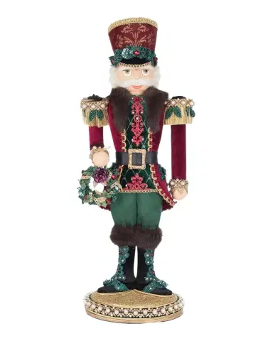 Katherine 's Collection Winter Balsam & Berry General James Juniper Tabletop Nutcracker | Thumbnail 1 Katherine 's Collection Winter Balsam & Berry General James Juniper Tabletop Nutcracker | Thumbnail 1