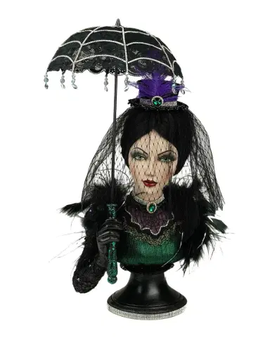 Katherine 's Collection Lady Emeralda Evermourn Bust Halloween Decor | Thumbnail 1 Katherine 's Collection Lady Emeralda Evermourn Bust Halloween Decor | Thumbnail 1