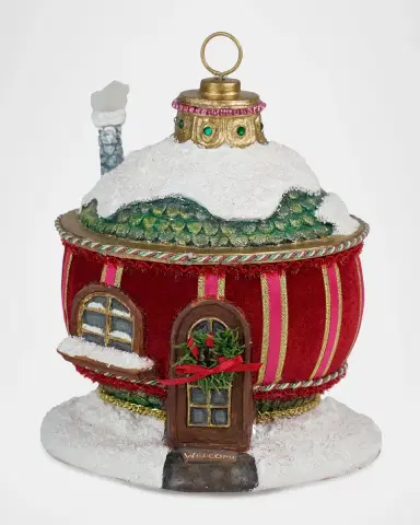 Katherine 's Collection Merry & Magnificent Christmas Tabletop Ornament House | Thumbnail 4 Katherine 's Collection Merry & Magnificent Christmas Tabletop Ornament House | Thumbnail 4