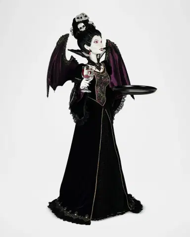 Katherine 's Collection Countess Lilith Noir Server Halloween Decor | Thumbnail 2 Katherine 's Collection Countess Lilith Noir Server Halloween Decor | Thumbnail 2