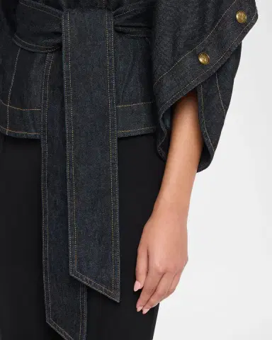 Zimmermann Valiant Denim Buttoned Jacket | Thumbnail 5 Zimmermann Valiant Denim Buttoned Jacket | Thumbnail 5