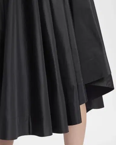 Valentino Garavani Silk Taffeta Full Midi Skirt | Thumbnail 5 Valentino Garavani Silk Taffeta Full Midi Skirt | Thumbnail 5