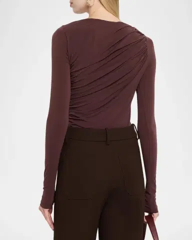 Frame The Draped Top | Thumbnail 3 Frame The Draped Top | Thumbnail 3