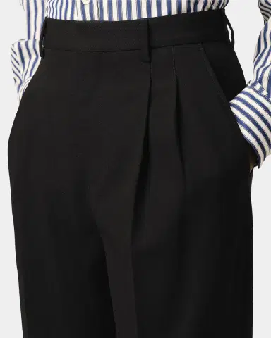 AMI PARIS Zuit Wool Two-Pleat Trousers | Thumbnail 3 AMI PARIS Zuit Wool Two-Pleat Trousers | Thumbnail 3