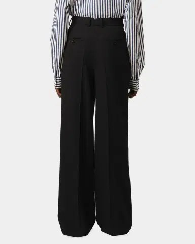 AMI PARIS Zuit Wool Two-Pleat Trousers | Thumbnail 4 AMI PARIS Zuit Wool Two-Pleat Trousers | Thumbnail 4