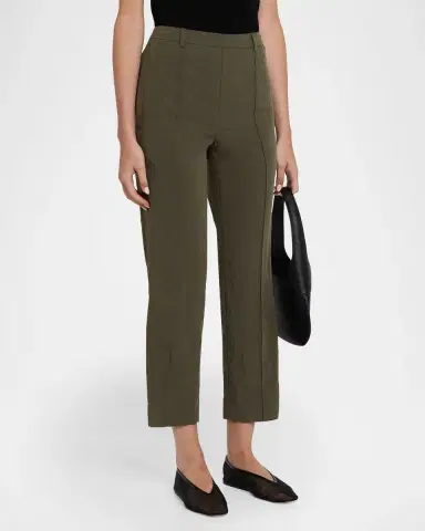 Vince Grace Pintuck Cropped Trousers | Thumbnail 4 Vince Grace Pintuck Cropped Trousers | Thumbnail 4
