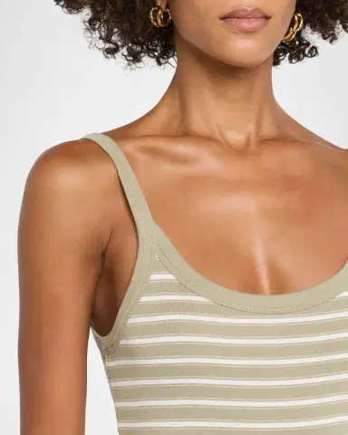 Vince Striped Tank Top | Thumbnail 5 Vince Striped Tank Top | Thumbnail 5