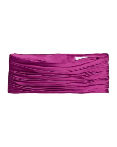 Valentino Garavani Ruched Satin Cummerbund Waistband | Thumbnail 1 Valentino Garavani Ruched Satin Cummerbund Waistband | Thumbnail 1