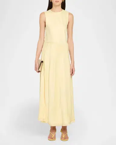 Vince Pleated Midi Skirt | Thumbnail 2 Vince Pleated Midi Skirt | Thumbnail 2