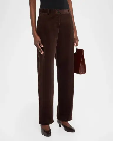 Lafayette 148 New York Kent Barrel-Leg Corduroy Pants | Thumbnail 4 Lafayette 148 New York Kent Barrel-Leg Corduroy Pants | Thumbnail 4