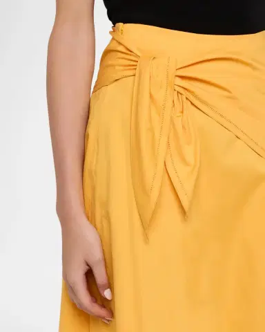 Vince Scarf-Tie Midi Skirt | Thumbnail 5 Vince Scarf-Tie Midi Skirt | Thumbnail 5