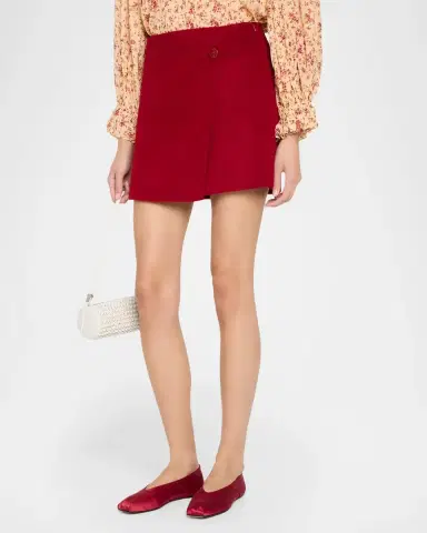 Ulla Johnson Leyla Wool Mini Skirt | Thumbnail 4 Ulla Johnson Leyla Wool Mini Skirt | Thumbnail 4