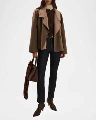 Favorite Daughter The Cameron Two-Tone Coat | Thumbnail 2 Favorite Daughter The Cameron Two-Tone Coat | Thumbnail 2