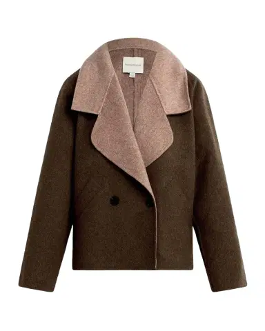 Favorite Daughter The Cameron Two-Tone Coat | Thumbnail 1 Favorite Daughter The Cameron Two-Tone Coat | Thumbnail 1