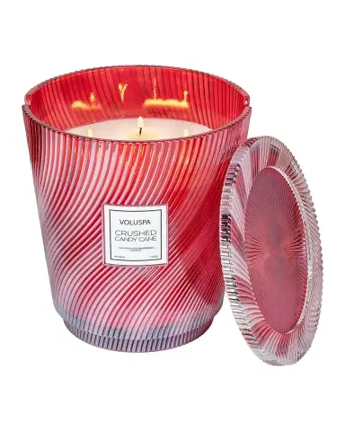 Voluspa Crushed Candy Cane 5-Wick Candle | Thumbnail 3 Voluspa Crushed Candy Cane 5-Wick Candle | Thumbnail 3