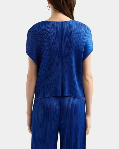Issey Miyake Monthly Colors: July Pleats Short-Sleeve Top | Thumbnail 3 Issey Miyake Monthly Colors: July Pleats Short-Sleeve Top | Thumbnail 3