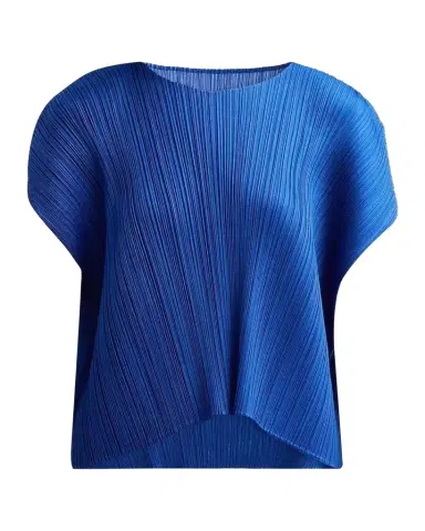 Issey Miyake Monthly Colors: July Pleats Short-Sleeve Top | Thumbnail 1 Issey Miyake Monthly Colors: July Pleats Short-Sleeve Top | Thumbnail 1