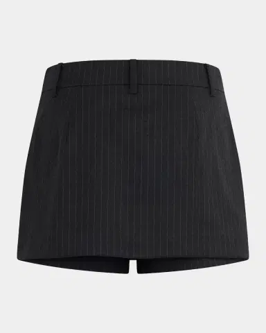 Favorite Daughter The Spencer Pinstriped Skort | Thumbnail 5 Favorite Daughter The Spencer Pinstriped Skort | Thumbnail 5
