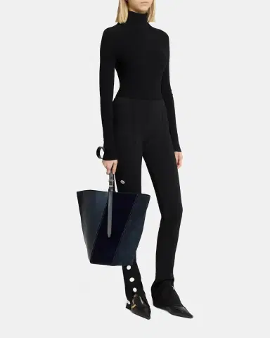 Proenza Schouler Hex Leather & Calf Hair Bucket Bag | Thumbnail 5 Proenza Schouler Hex Leather & Calf Hair Bucket Bag | Thumbnail 5