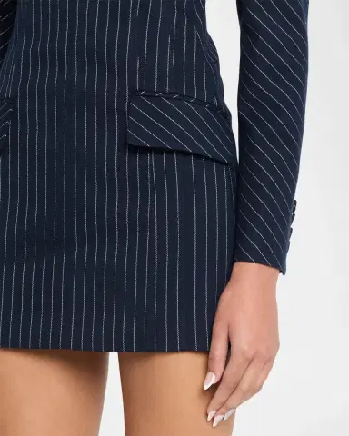 Aknvas Toni Pinstripe Mini Dress | Thumbnail 5 Aknvas Toni Pinstripe Mini Dress | Thumbnail 5