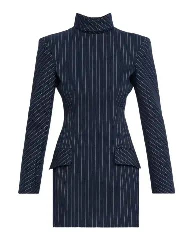 Aknvas Toni Pinstripe Mini Dress | Thumbnail 1 Aknvas Toni Pinstripe Mini Dress | Thumbnail 1