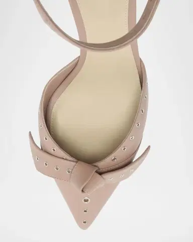 Alexandre Birman 60mm Clarita Grommet Leather Pumps | Thumbnail 3 Alexandre Birman 60mm Clarita Grommet Leather Pumps | Thumbnail 3