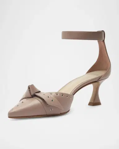 Alexandre Birman 60mm Clarita Grommet Leather Pumps | Thumbnail 6 Alexandre Birman 60mm Clarita Grommet Leather Pumps | Thumbnail 6