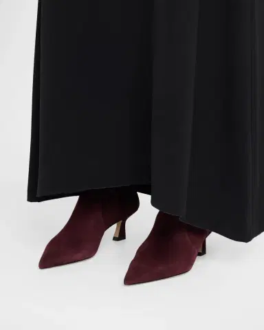 Stuart Weitzman 50mm Vinnie Stretch Suede Booties | Thumbnail 2 Stuart Weitzman 50mm Vinnie Stretch Suede Booties | Thumbnail 2