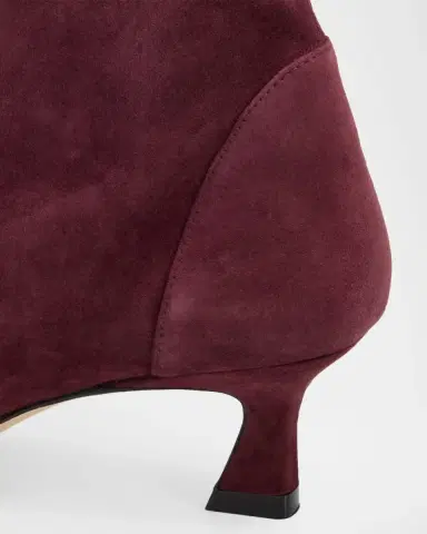 Stuart Weitzman 50mm Vinnie Stretch Suede Booties | Thumbnail 5 Stuart Weitzman 50mm Vinnie Stretch Suede Booties | Thumbnail 5