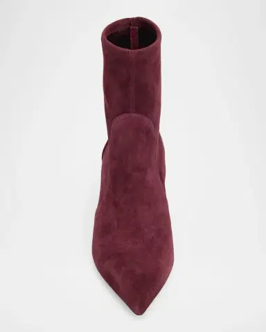Stuart Weitzman 50mm Vinnie Stretch Suede Booties | Thumbnail 6 Stuart Weitzman 50mm Vinnie Stretch Suede Booties | Thumbnail 6