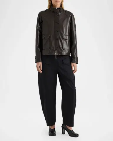 Proenza Schouler Gio Leather Jacket | Thumbnail 2 Proenza Schouler Gio Leather Jacket | Thumbnail 2